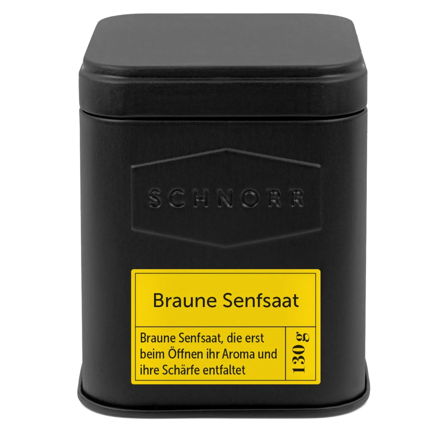 Braune Senfsaat