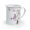 Cherry Blossom Kräuterteetasse Porzellan 3tlg