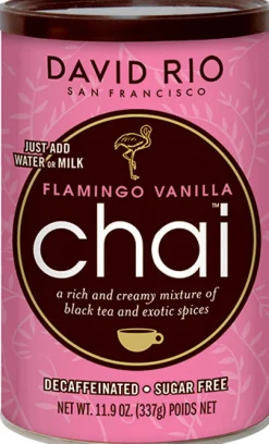 David Rio Flamingo Vanille Sugar Free Decaf.