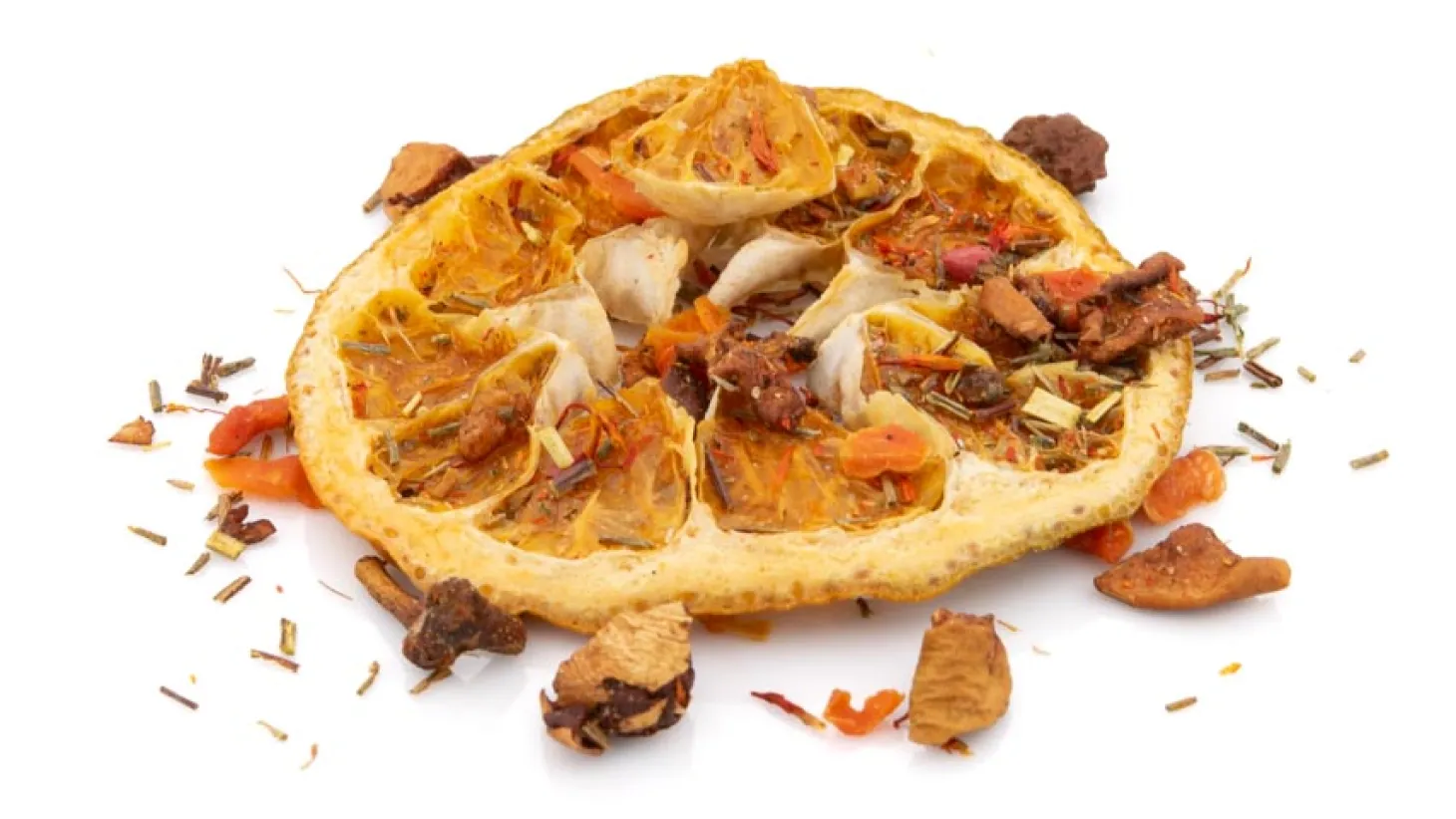 Feuriges Mandarinchen Früchteteee