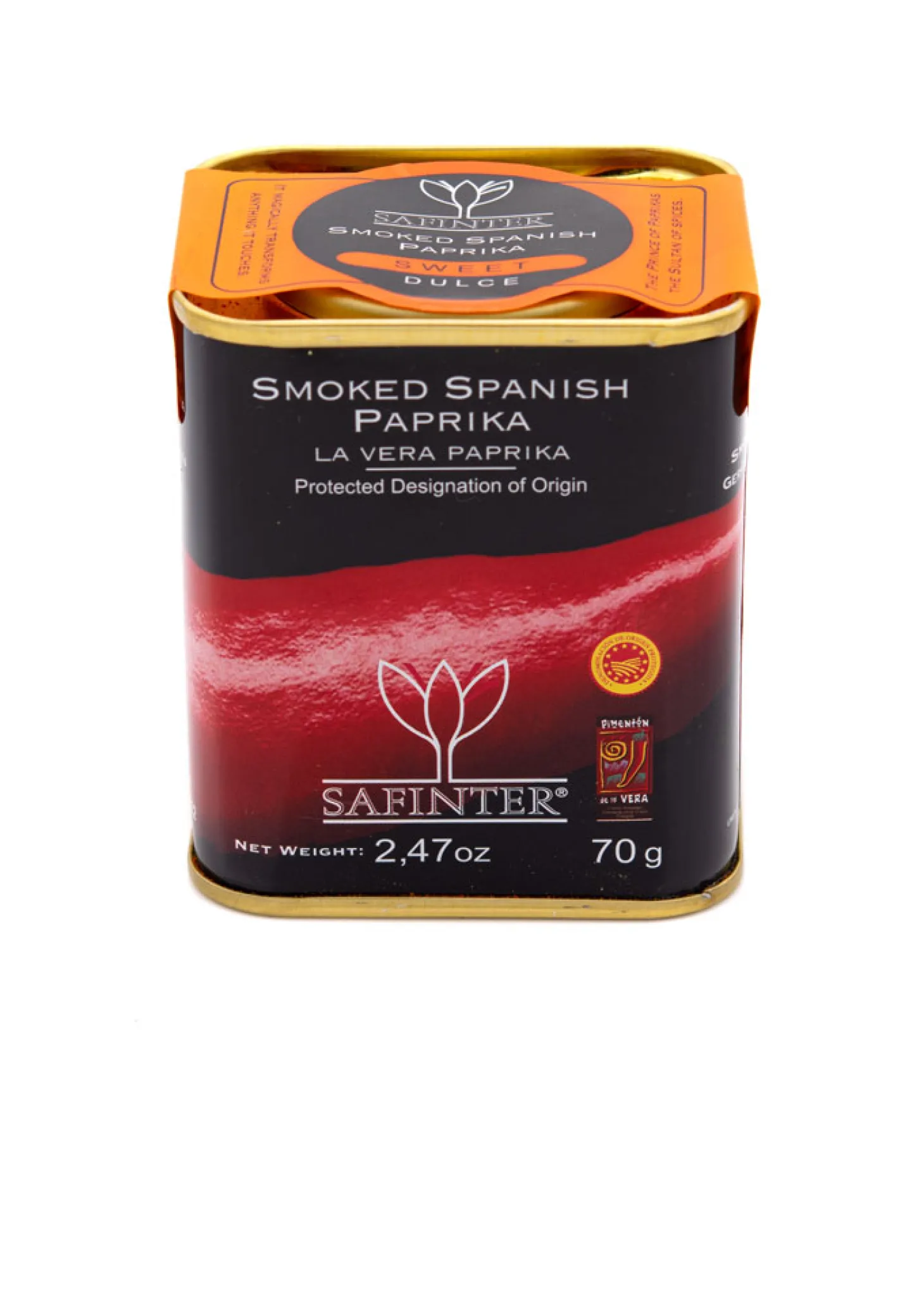 Pimenton de la Verra Dose, dulce - Geräuchertes Paprikapulver mild g.U.