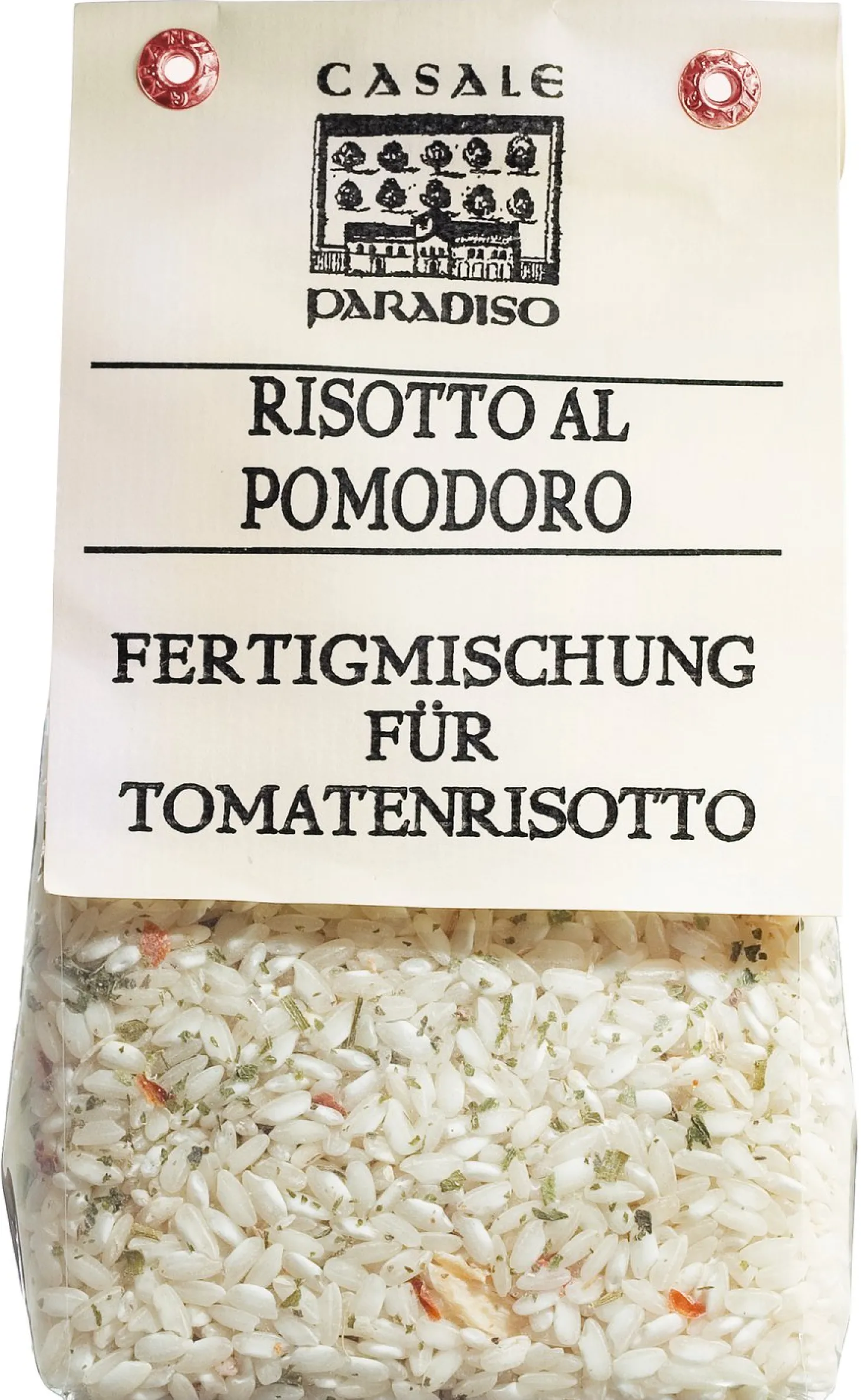 Risotto Reis mit getrockneten Tomaten
