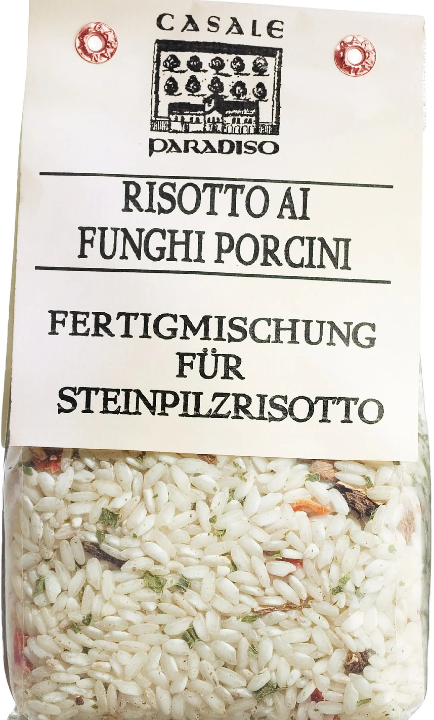 Risotto Reis mit Steinpilzen