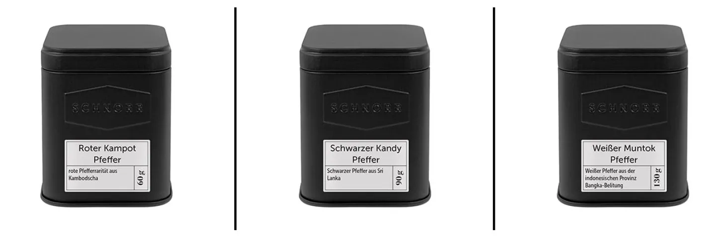 Schnorrs Pfeffer Auswahl - Gewürzset
