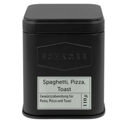 Spaghetti, Pizza, Toast