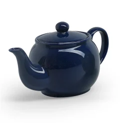 Teekanne Louise, Porzellan, blau, 1,5 l