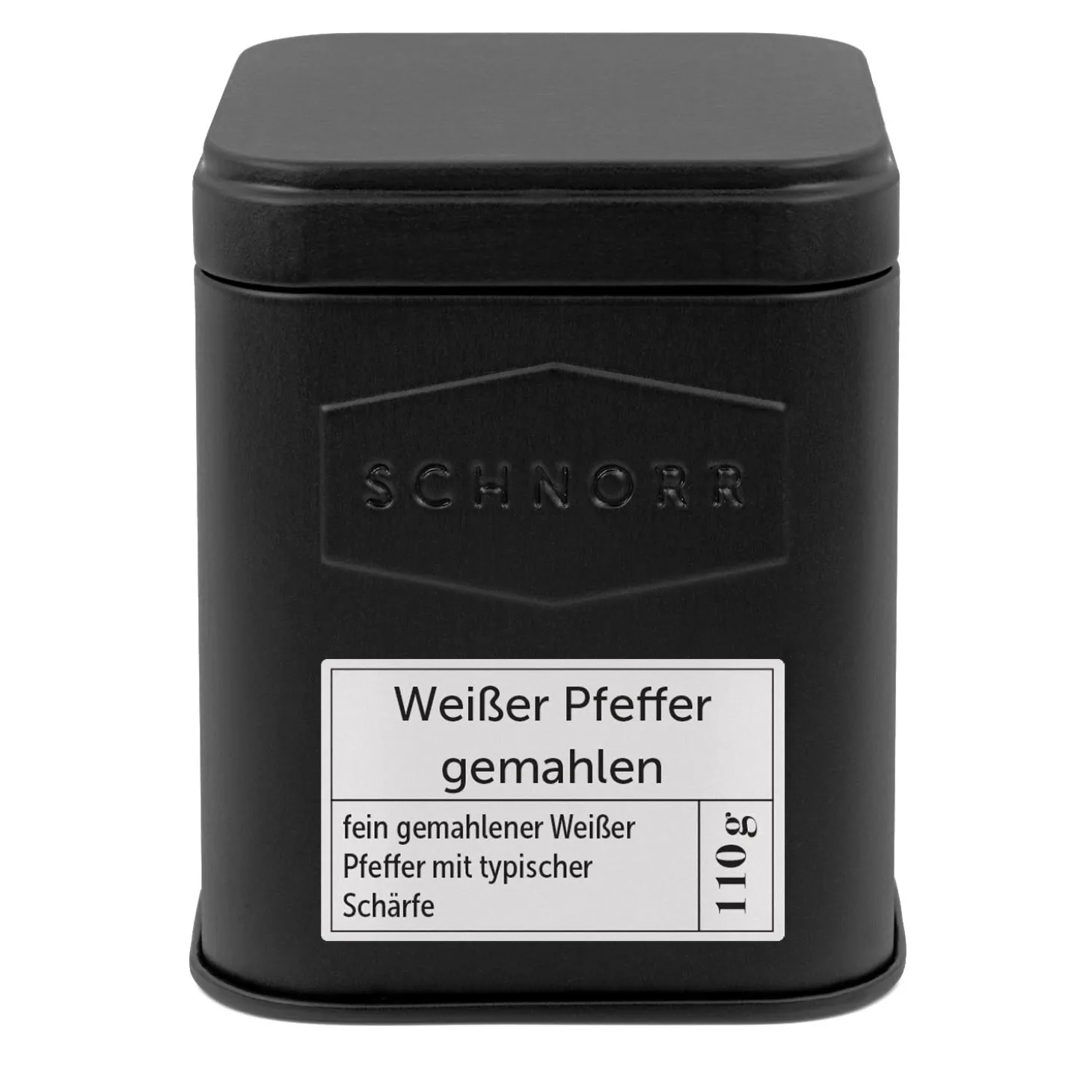 Weißer Pfeffer gemahlen